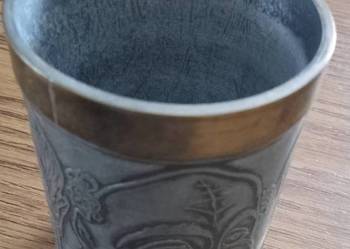 Kielich/kubek cynowy 4 twarze Kielich/kubek cynowy 4 twarze