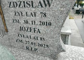 Malowanie odnawianie Liter nagrobków, fugowanie, wylewki, tynkowanie .