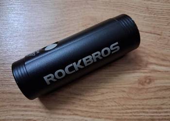 Mocna lampka Rockbros rowerowa przednia turystyczna