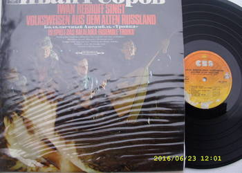 Folk LP ; IVAN REBROFF--TROJKA. HOLLAND.