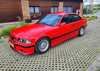 Bmw e36 320 Coupe Silnik 2.8 M52 Fabryczny Mpakiet Hellrot Klima Zabytek