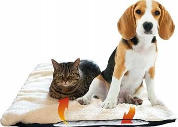 Samonagrzewający Koc Dla Kota Miękki Ciepły Kocyk 60x45cm