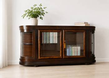 stara witryna biblioteka komoda antyk