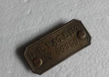 Tabliczka D. R. PATENT