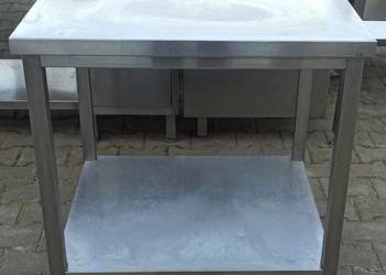 Stół Gastronomiczny - Z Półką - 80/75/85 cm - S 866.O
