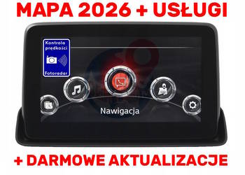 Mazda Connect Mapy 2026/2027 Android Auto CarPlay Konwersja Polski język