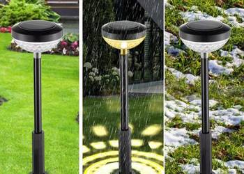 Lampa solarna do ogrodu  SOLAR GARDEN LIGHT -  LAMPA SOLARNA LED WBIJANA UF