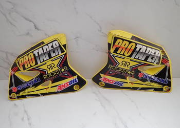 Plastiki Osłony Owiewki Chłodnic Zbiornika Suzuki RM 250 01-08r
