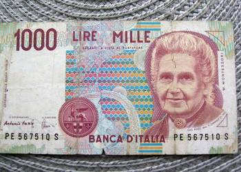 Włochy 1000 Lirów 1990r