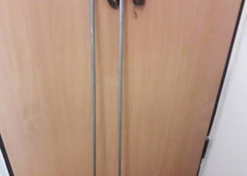 Kijki narciarskie 115 cm, no name, stalowe (chyba), używane