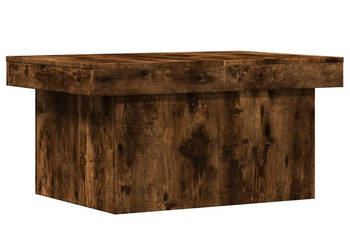 Stolik kawowy przydymiony dąb 80x55x40 cm WM-840867