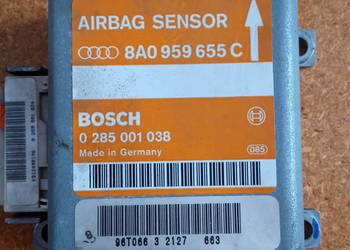 Audi A4 B5 Moduł Airbag Sensor 8A0959655C 0285001038