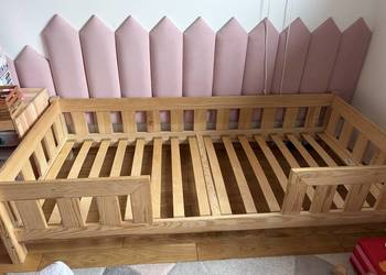 Łóżeczko drewniane