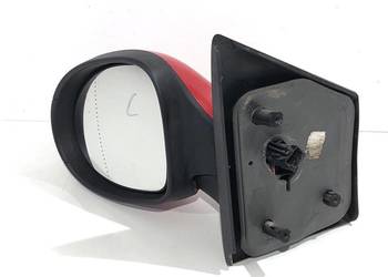 LUSTERKO LEWY RENAULT TWINGO II Hatchback CZERWONY ZEWNĘTRZNE