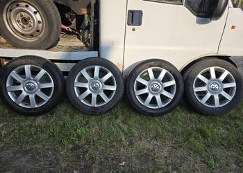 Felgi aluminiowe z oponami 215/55 R17 5x112