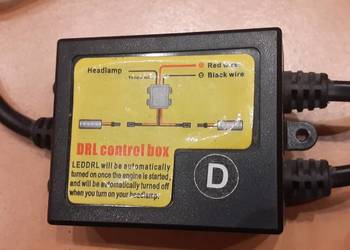 Sterownik świateł dziennych NSSC HP820,włącznik,puszka