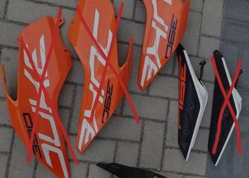 KTM 390 duke owiewka panel licznik błotnik zadupek