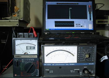 Miliwoltomierz Philips PM 2554 2Hz-12MHz