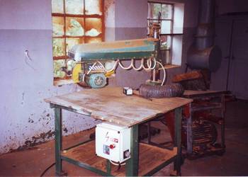 Piła do cięcia poprzecznego.