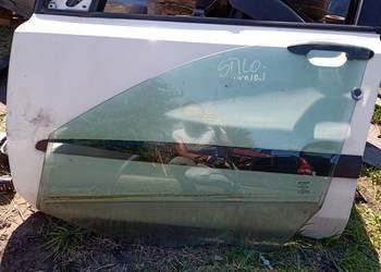 szyba drzwi Fiat Stilo kombi przód lewa lewa przednia