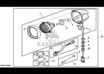 RE300531 John Deere 8345R - Stabilizator elektryczny