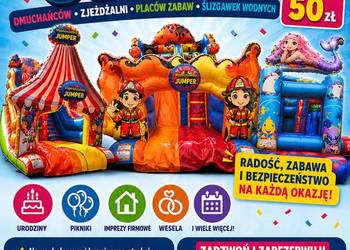 Wypożyczalnia Dmuchańców Skakańców Zjeżdżalni Dmuchanych JUMPER TRZEBINIA