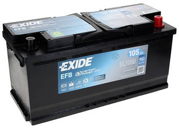 Akumulator Exide EFB 12V 105Ah 950A P+ L6 EL1050
