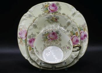 Zjawiskowe różane trio Tułowice Tillowitz, 1928 - 45 Zjawiskowe różane trio Tułowice Tillowitz, 1928 - 45