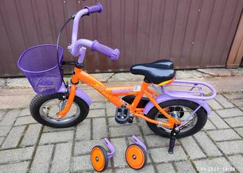 Rower dziecięcy Kross Zula 12 (12,5") - z dodatkami - jak nowy