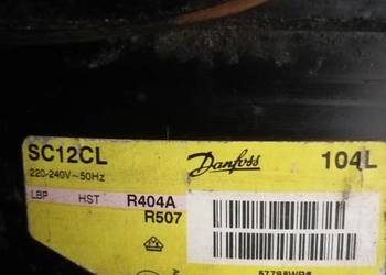 sprzedam sprężarke do lady chłodniczej danfoss  sc12cl