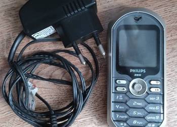 Telefon Philips 355 z ładowarką
