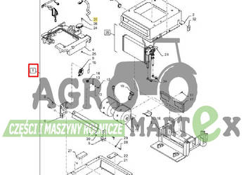 51648985, 84192330, 87706153, 87472400, 76303352, 48142057 NAGRZEWNICA CNH