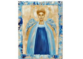 Anioł Amaya, oryginalny obraz ręcznie malowany