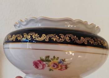 Porcelana Reichenbach echt Kobalt spód od bomboniery