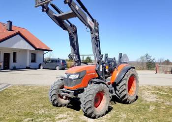 Ciągniki Kubota M4063, 63 KM, tylko 250 mth, ładowacz czołowy MetalFach