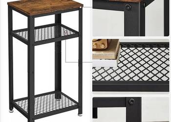 Stolik Kawowy Szafka Nocna Rustykalna Loft 40x30 wys70cm