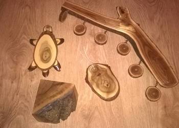 Figurki drewniane