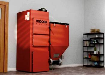 Kocioł C.O Moceko PRO 35kw z podajnikiem na ekogroszek 5 klasa Mocek drewno