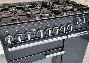 Piękna kuchnia gazowo-elektryczna Falcon Professional Deluxe 90 czarna