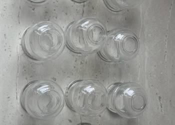 Bańki lekarskie szklane z lat PRL-u Bańki lekarskie szklane z lat PRL-u