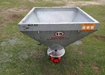 Rozsiewać nawozów Abra 500 kg hydrauliczne otwieranie
