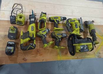 Zestaw narzędzi Ryobi 18v