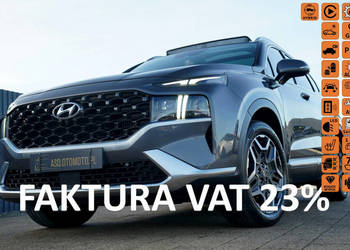 Hyundai Santa Fe FUL LED panorama skóra kamery wentylacja parktronik 4x4 T…