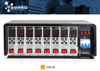 STEROWNIK , TERMOREGULATOR GORĄCYCH KANAŁÓW 8 STREF