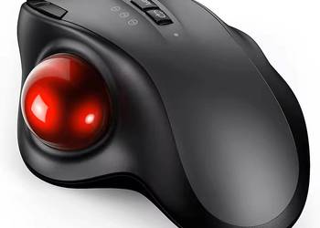 Trackball ergonomiczny bezprzewodowy 2.4G + 2x Bluetooth sensor optyczny
