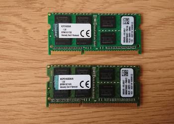 Pamięć RAM 16 GB 2x8 DDR3 Kingston