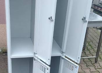 Szafka BHP 4-skrytkowa 60x50x180