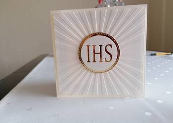 Kartka ręcznie wykonana komunia