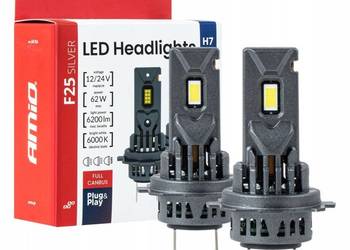 AMIO ŻARÓWKI H7 H18 F25 SILVER FULL CANBUS