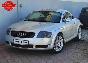Audi TT Coupe 180km, klima, skóra, alu, Radio CD/AUX/USB, ESP, Podg. fotel…